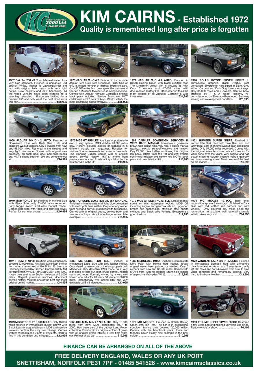 Classic Car Mart Preview Pages