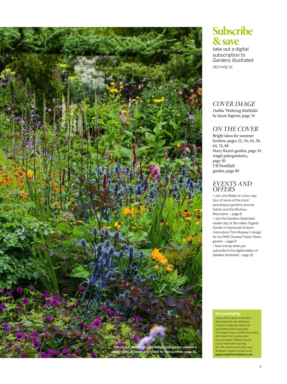 Gardens Illustrated Preview Pages