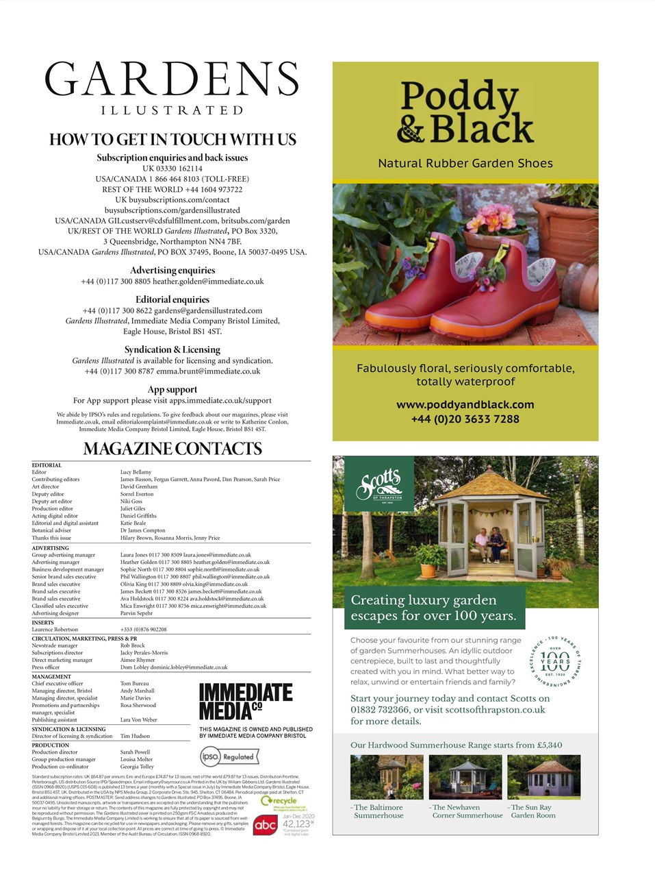 Gardens Illustrated Preview Pages