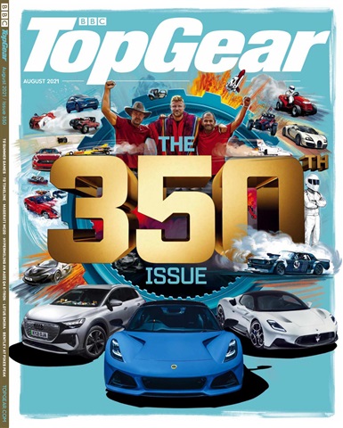 BBC Top Gear Magazine issue Aug-21