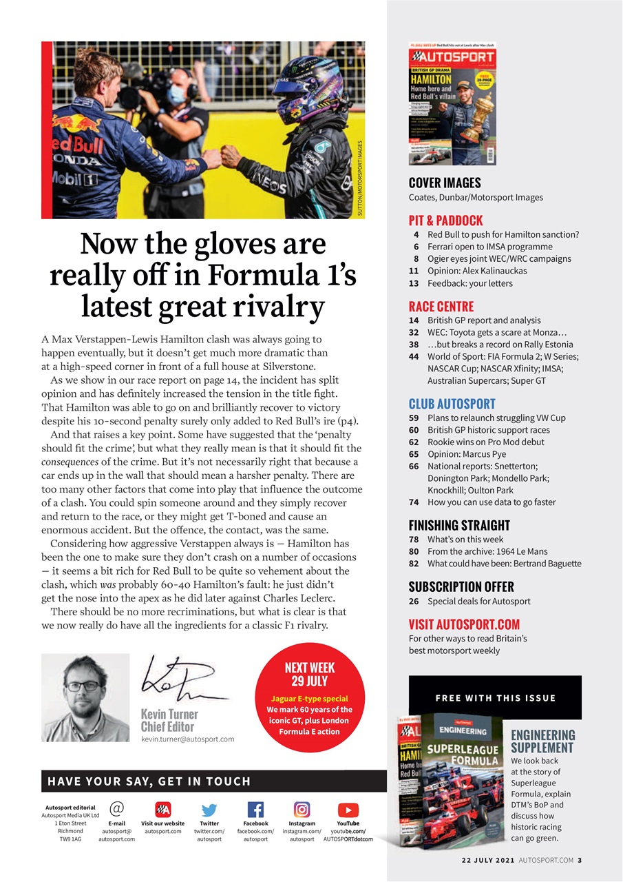 Autosport Preview Pages