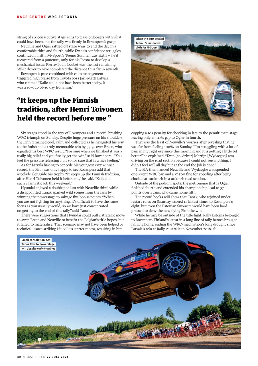 Autosport Preview Pages