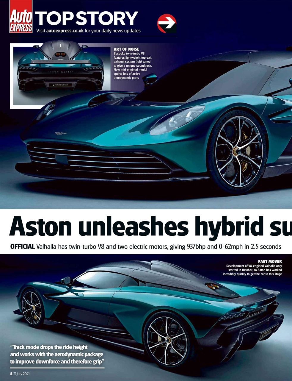 Auto Express Preview Pages