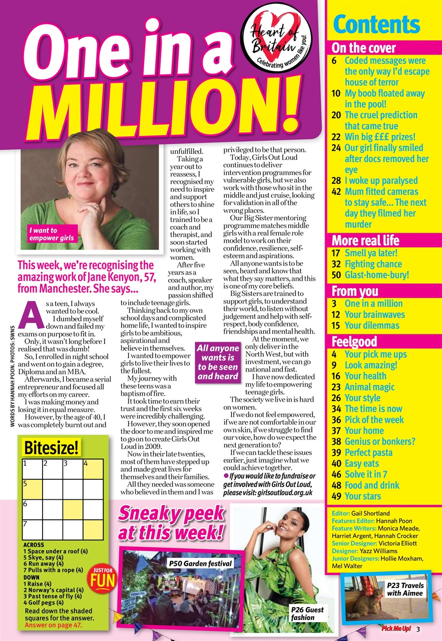 Pick Me Up Preview Pages