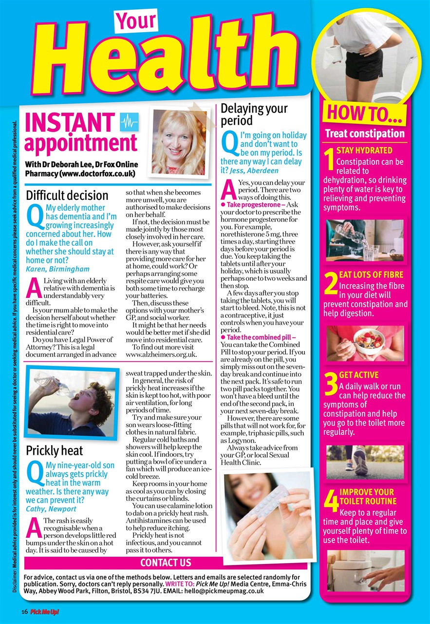 Pick Me Up Preview Pages