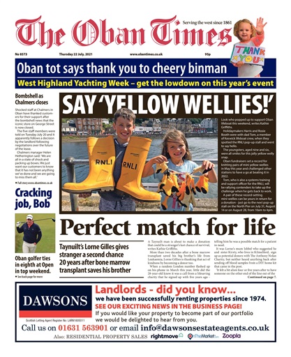 The Oban Times & Lochaber Times issue 