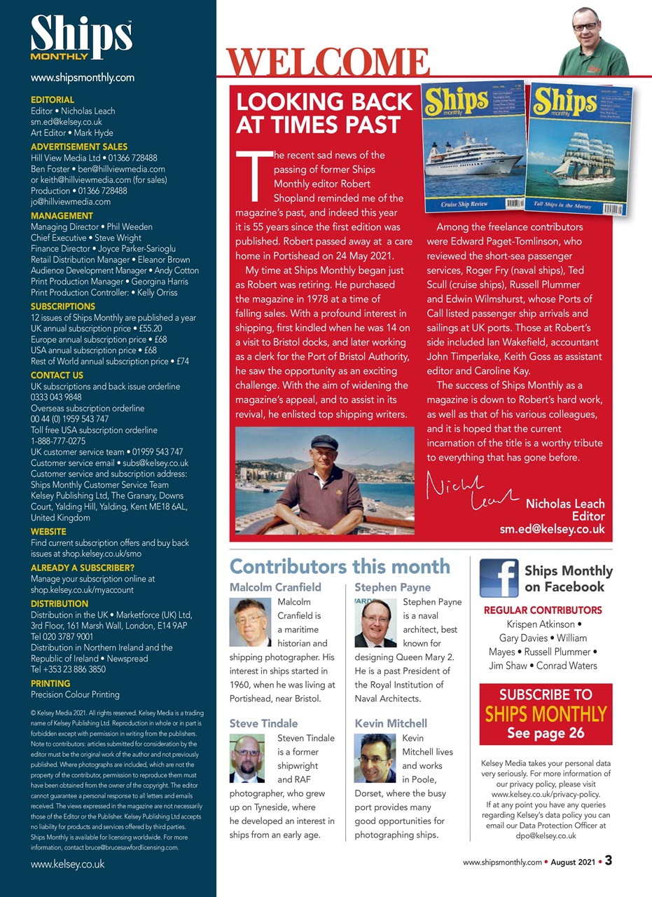 Ships Monthly Preview Pages