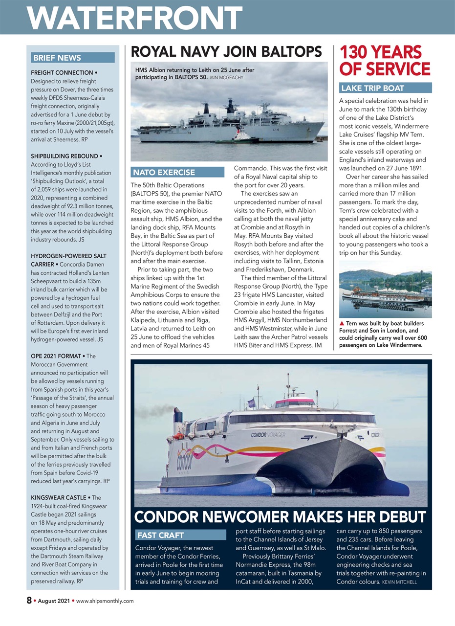 Ships Monthly Preview Pages