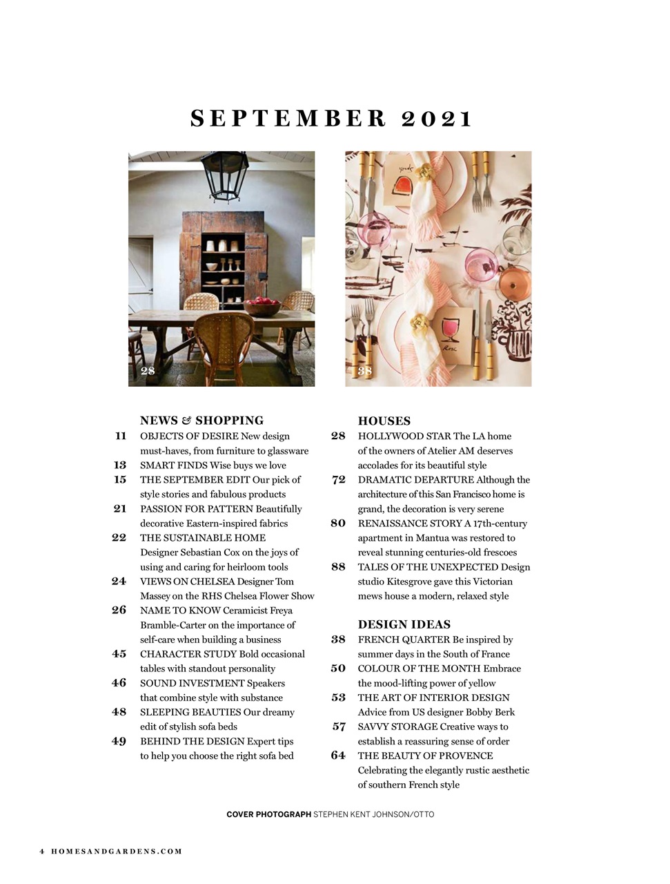Homes & Gardens Preview Pages