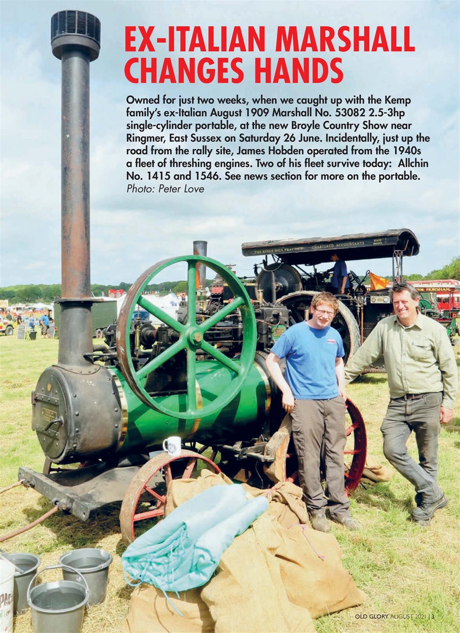 Old Glory Magazine Preview Pages