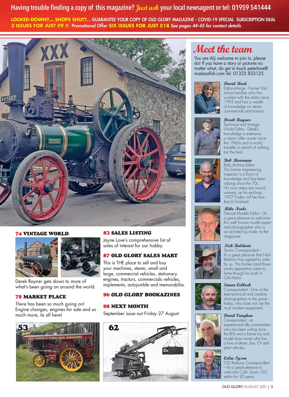 Old Glory Magazine Preview Pages