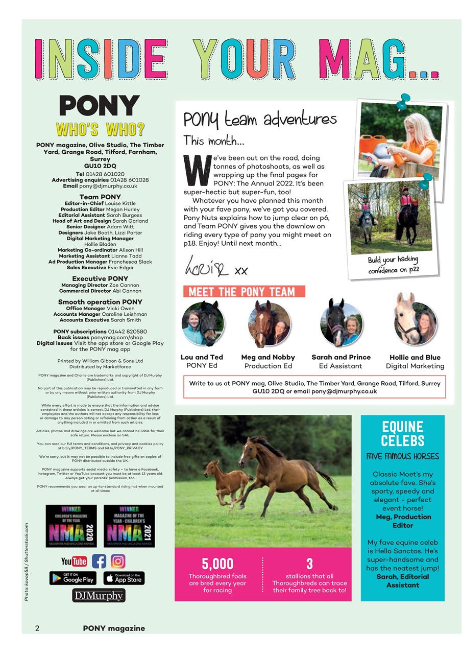 Pony Magazine Preview Pages