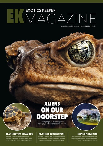 Exotics Keeper issue August 2021