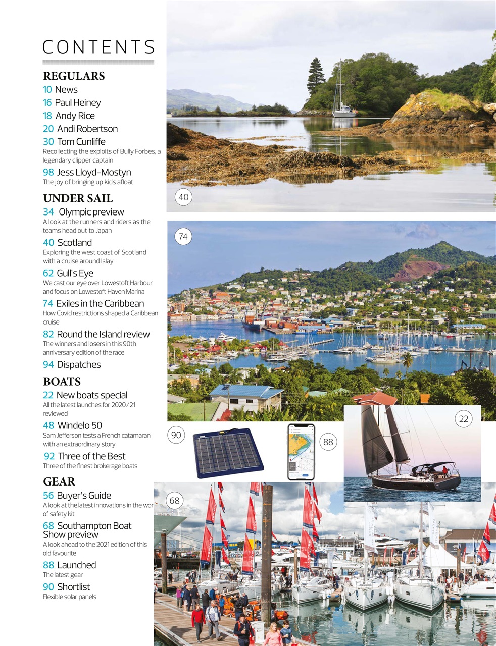 Yachts & Yachting Preview Pages