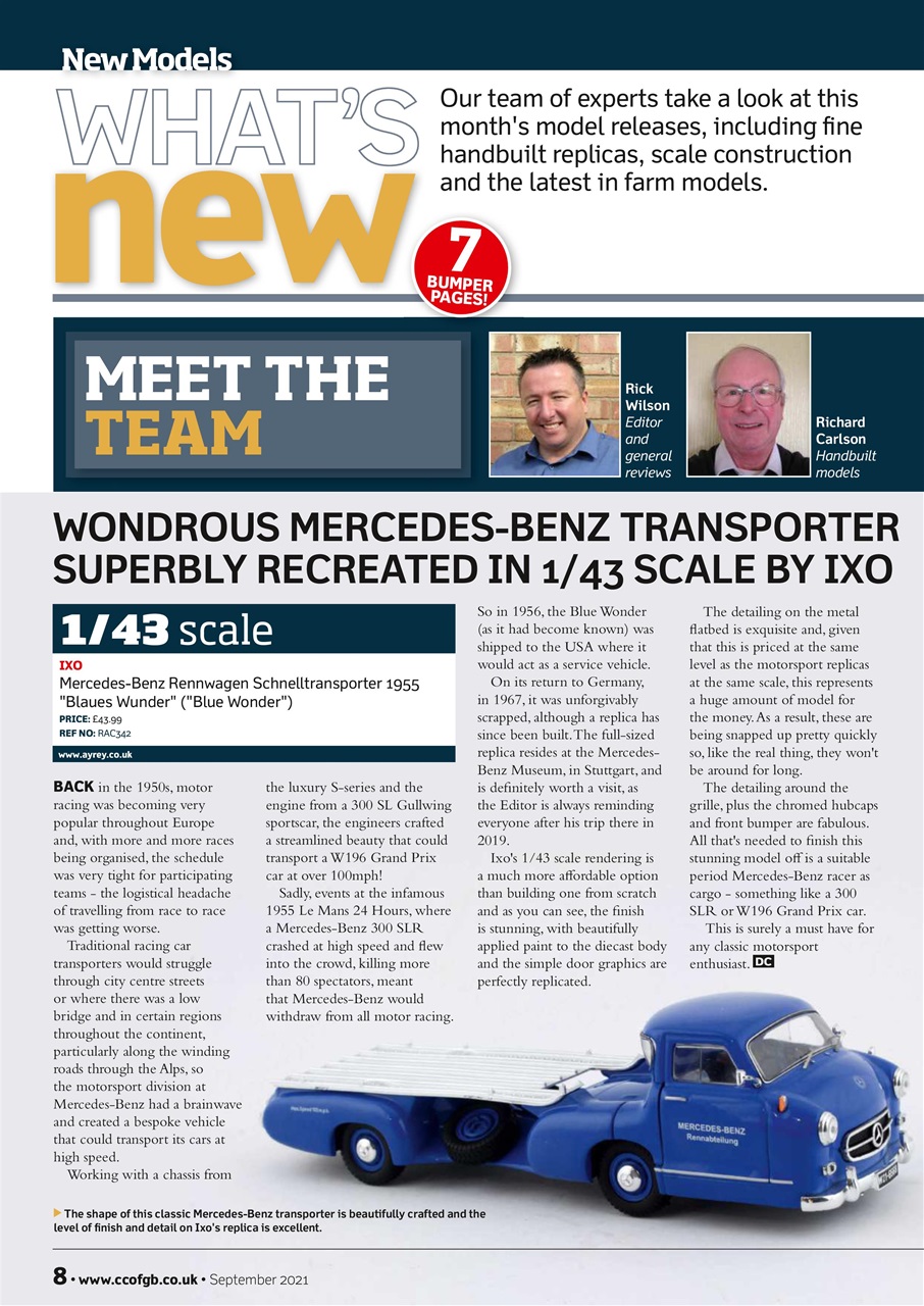 Diecast Collector Preview Pages