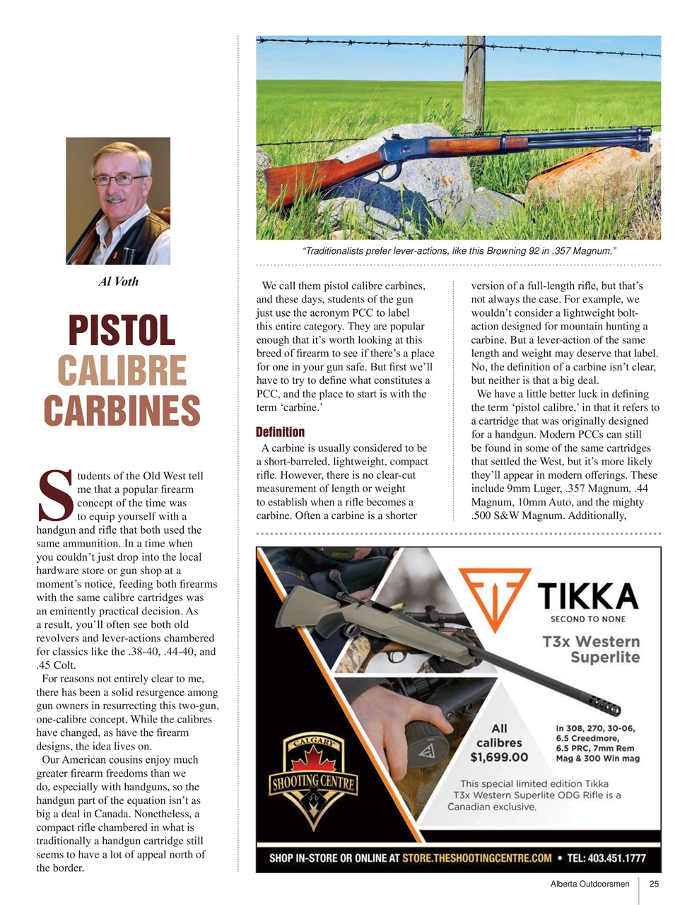 Alberta Outdoors Preview Pages