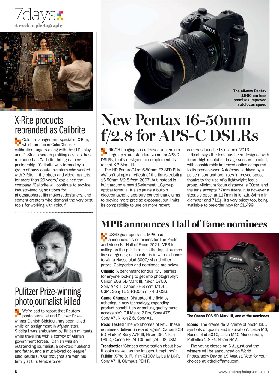 Amateur Photographer Preview Pages