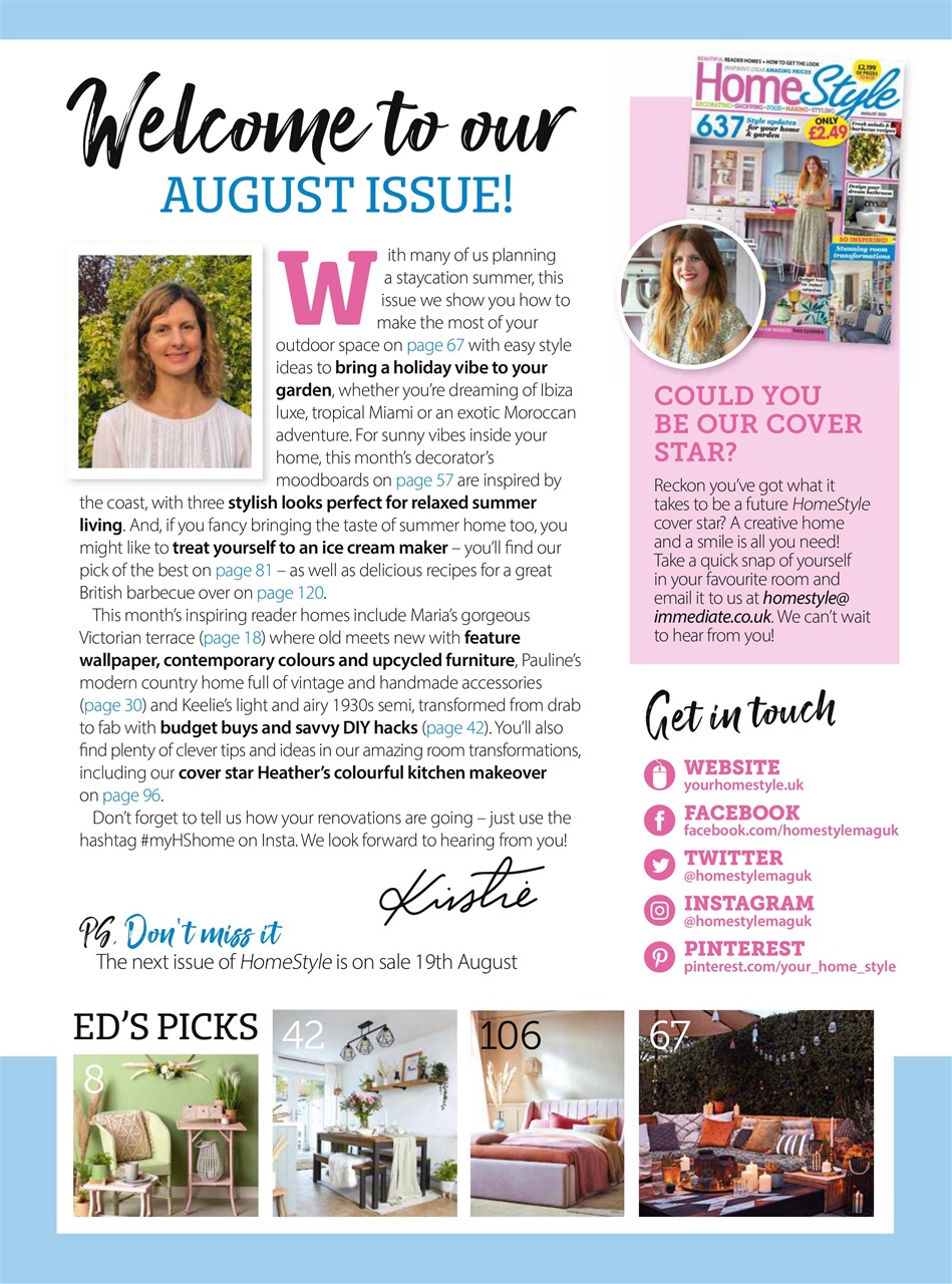 Homestyle Preview Pages