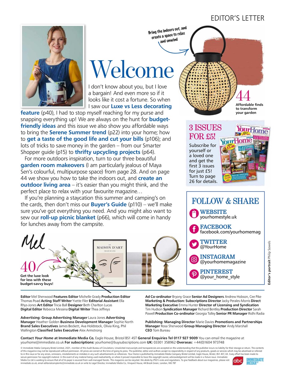 Your Home Magazine Preview Pages