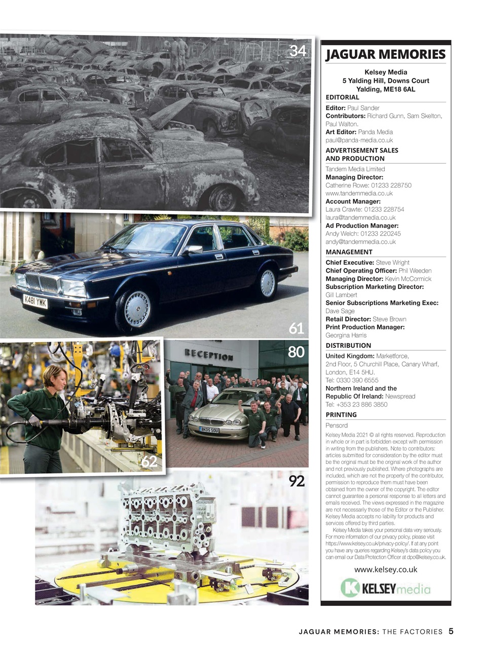 Jaguar Memories Preview Pages