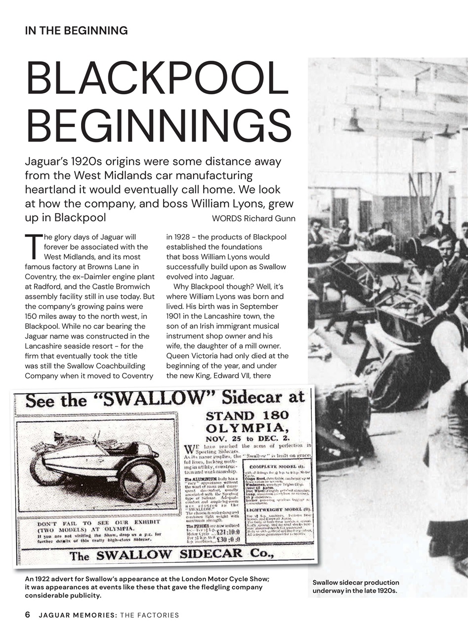 Jaguar Memories Preview Pages