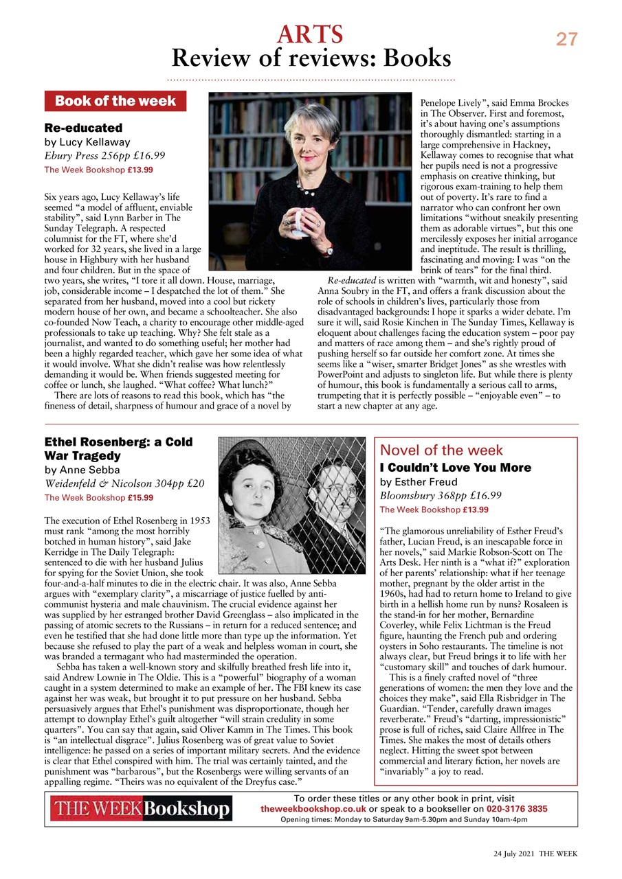 The Week Preview Pages