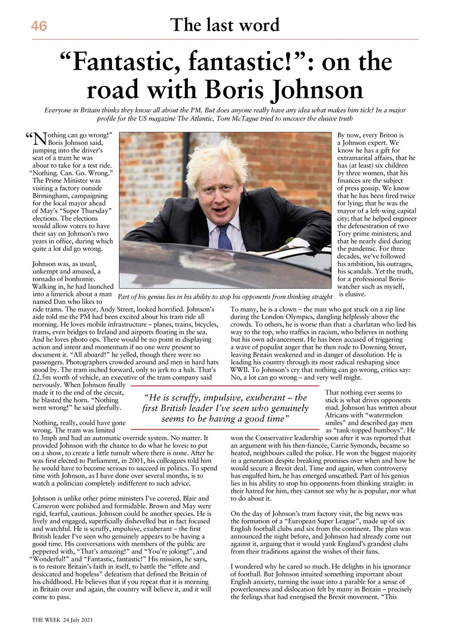 The Week Preview Pages