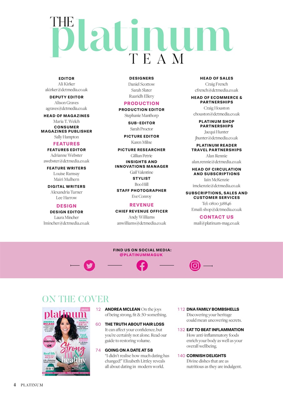 Platinum Preview Pages