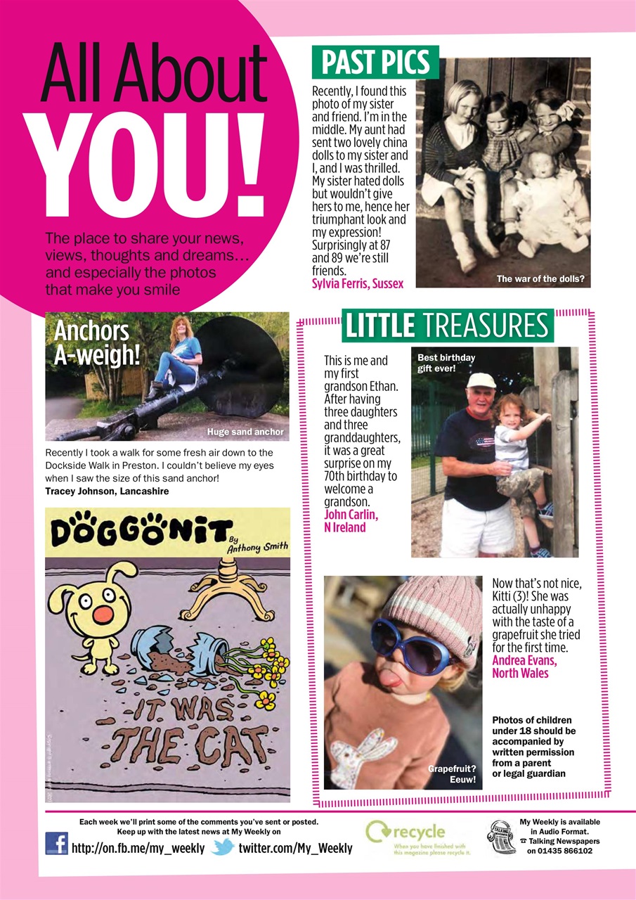 My Weekly Preview Pages