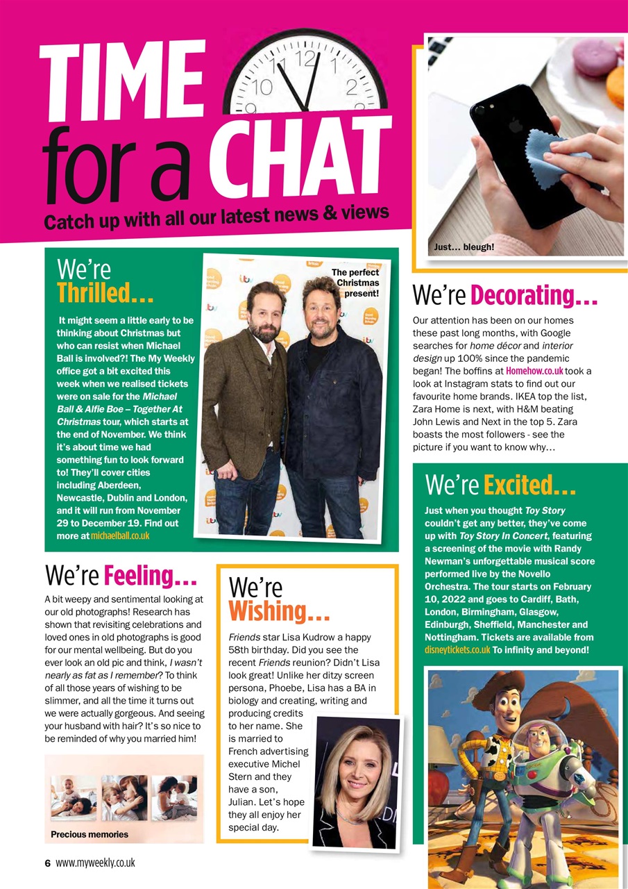 My Weekly Preview Pages