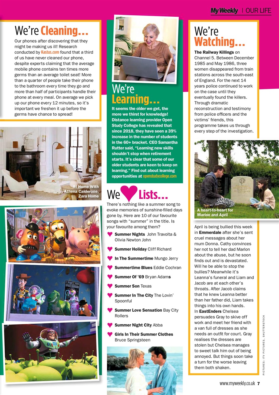 My Weekly Preview Pages