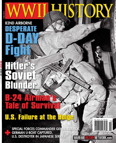 WW2 History Magazine issue OCTOBER 2021