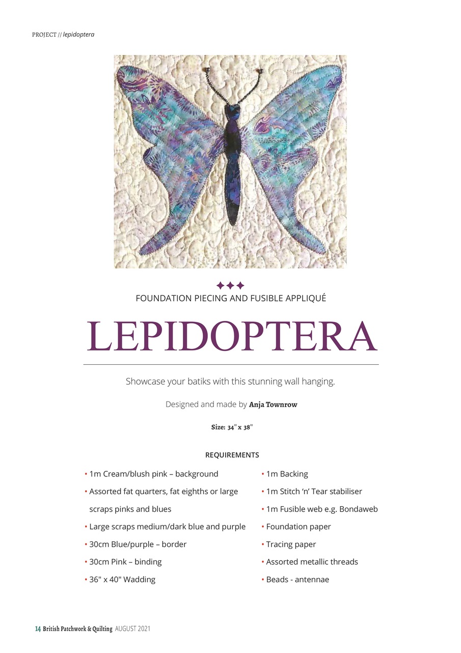 Patchwork and Quilting Preview Pages