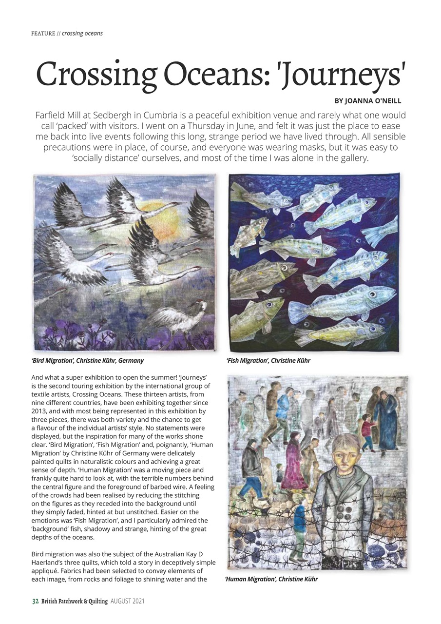 Patchwork and Quilting Preview Pages