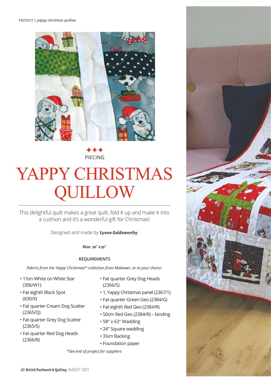 Patchwork and Quilting Preview Pages