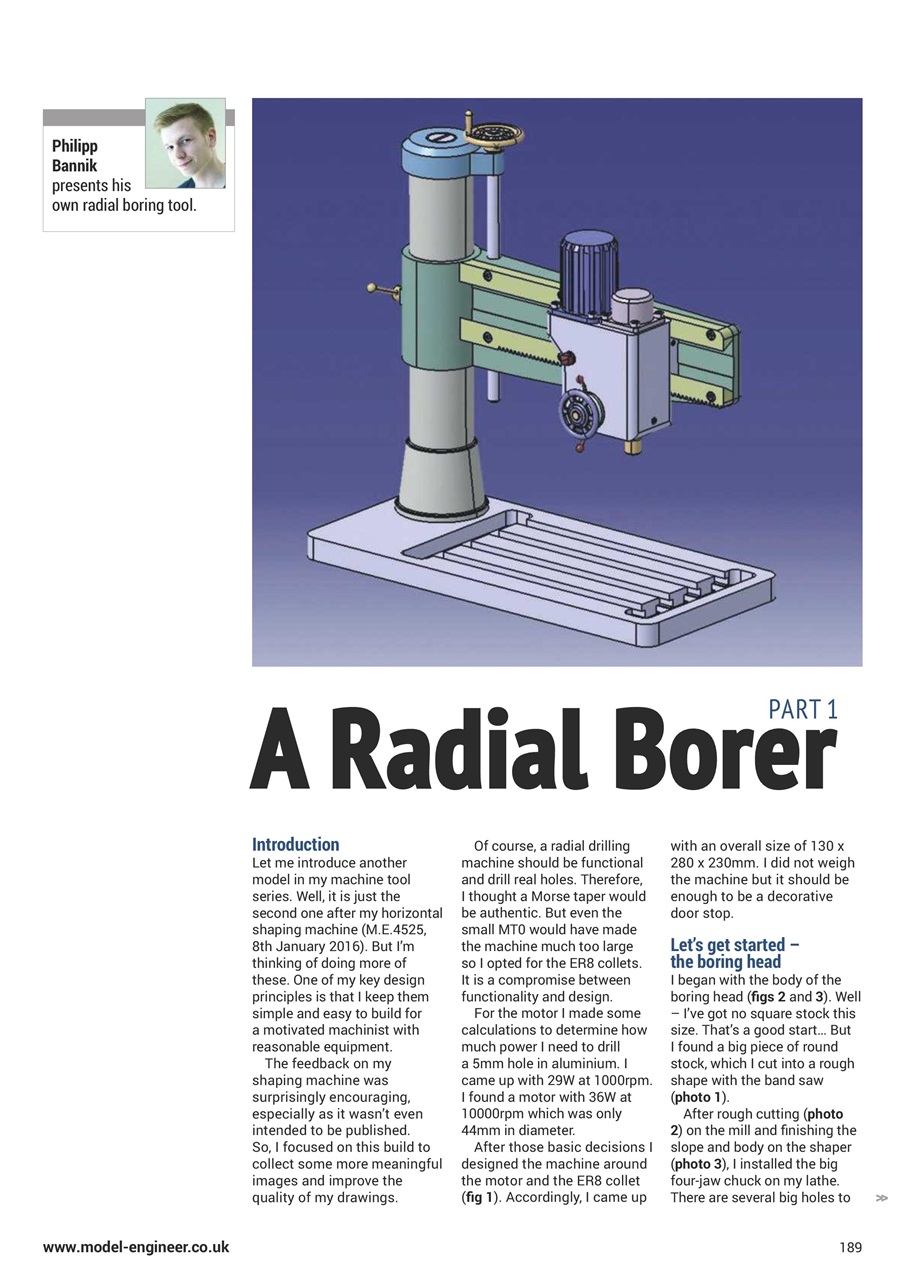 Model Engineer Preview Pages