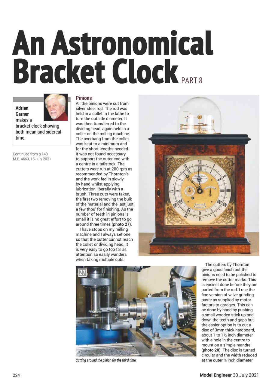 Model Engineer Preview Pages