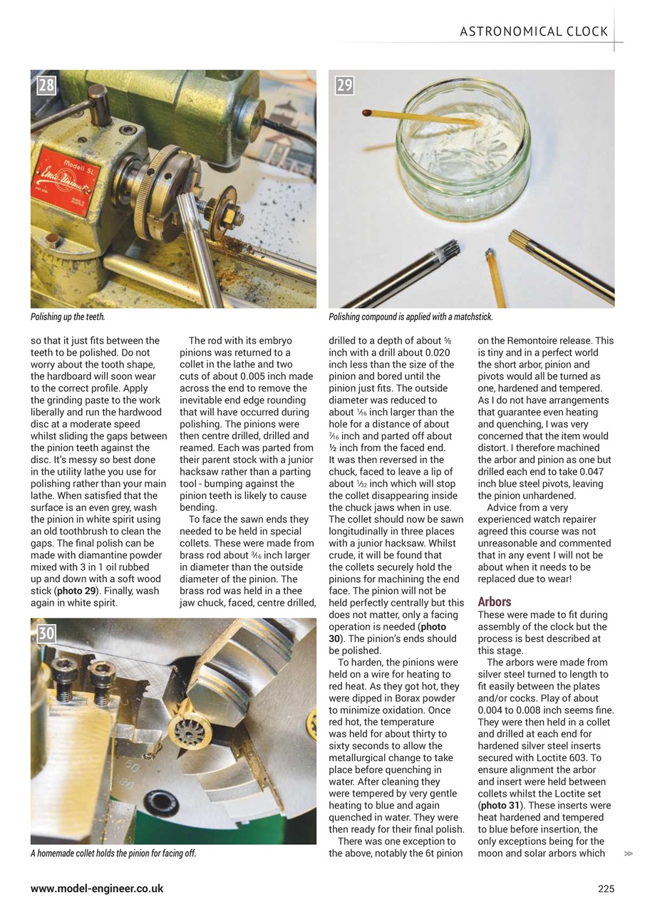 Model Engineer Preview Pages