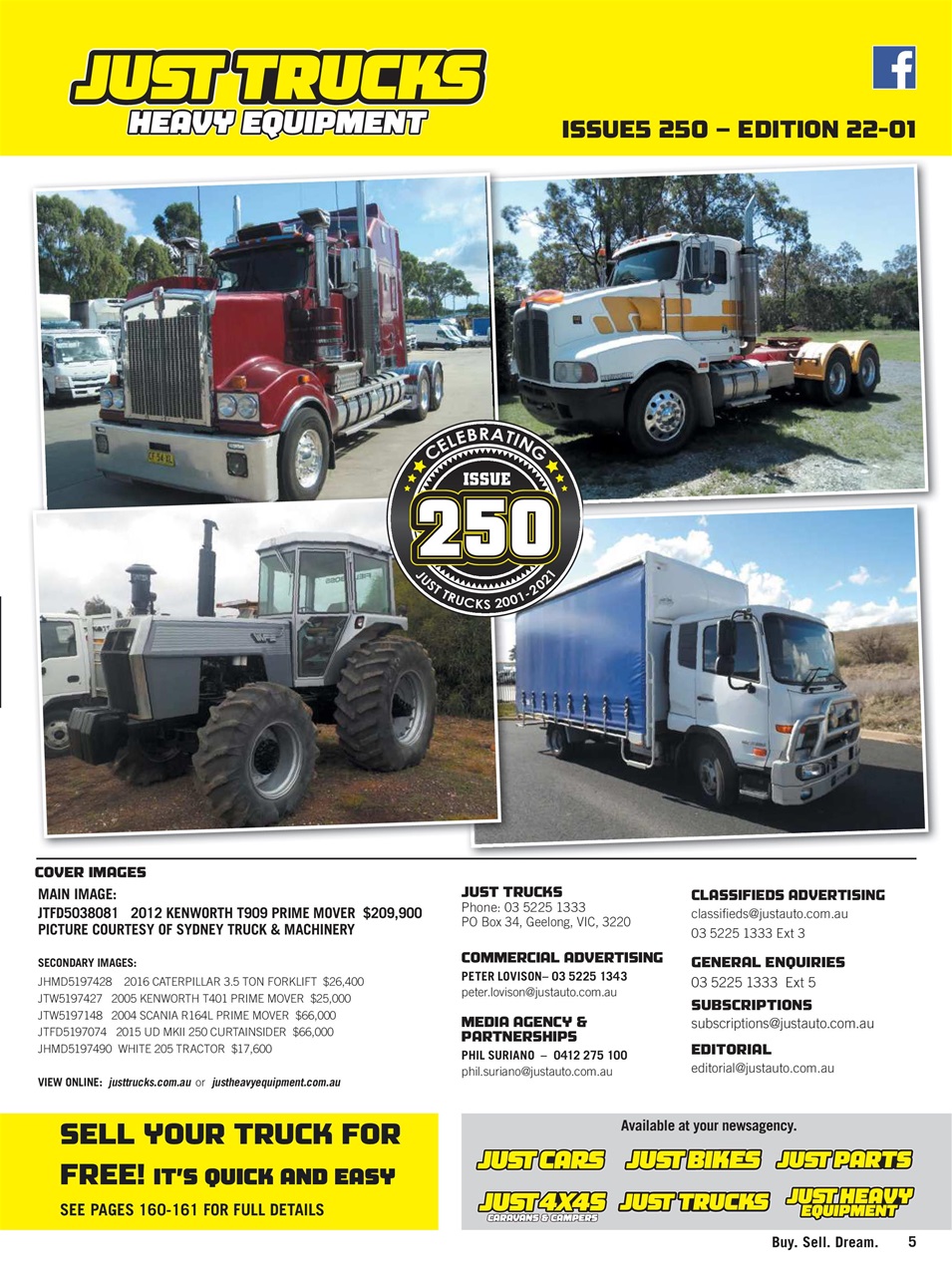 JUST TRUCKS Preview Pages