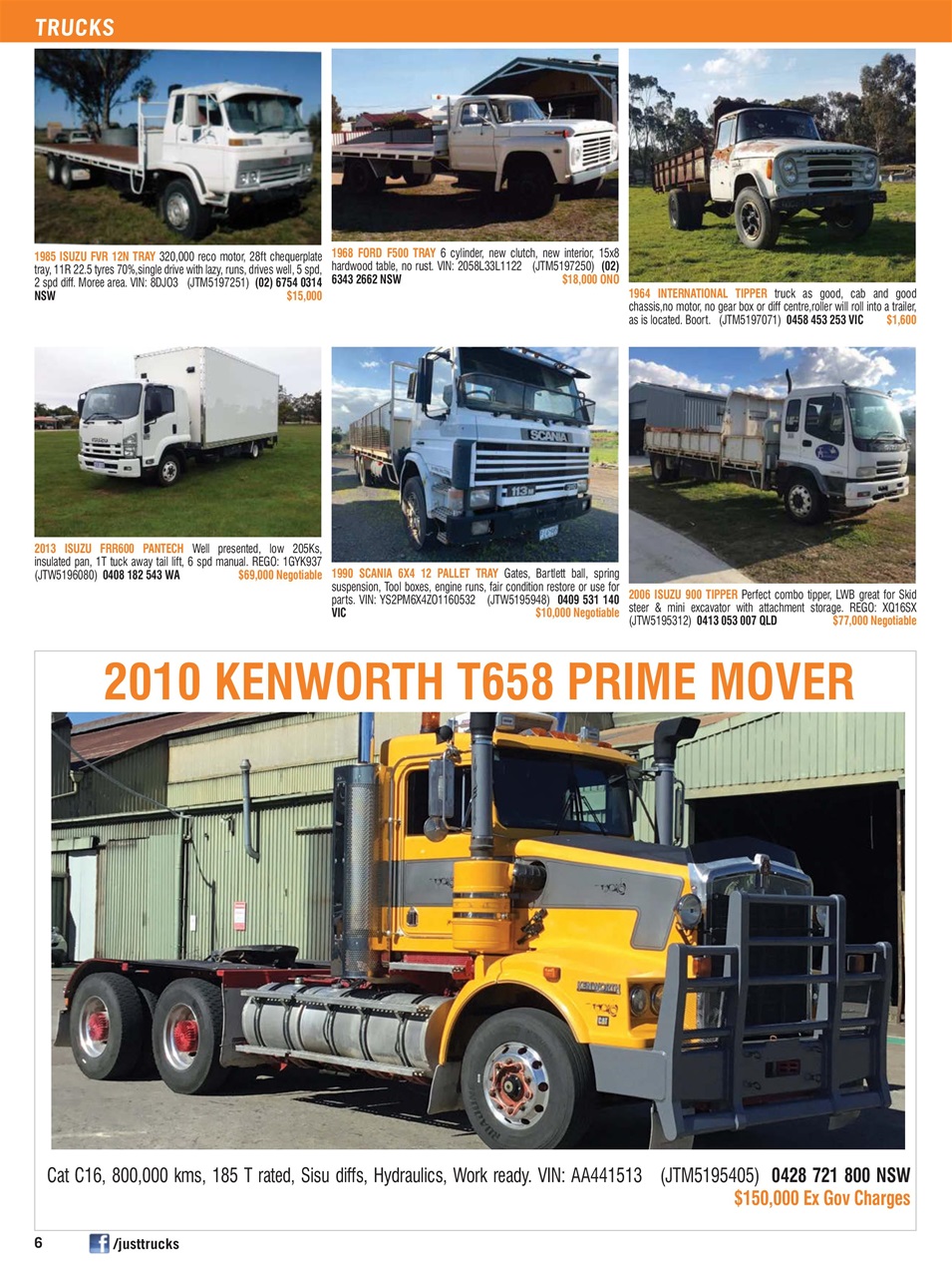 JUST TRUCKS Preview Pages