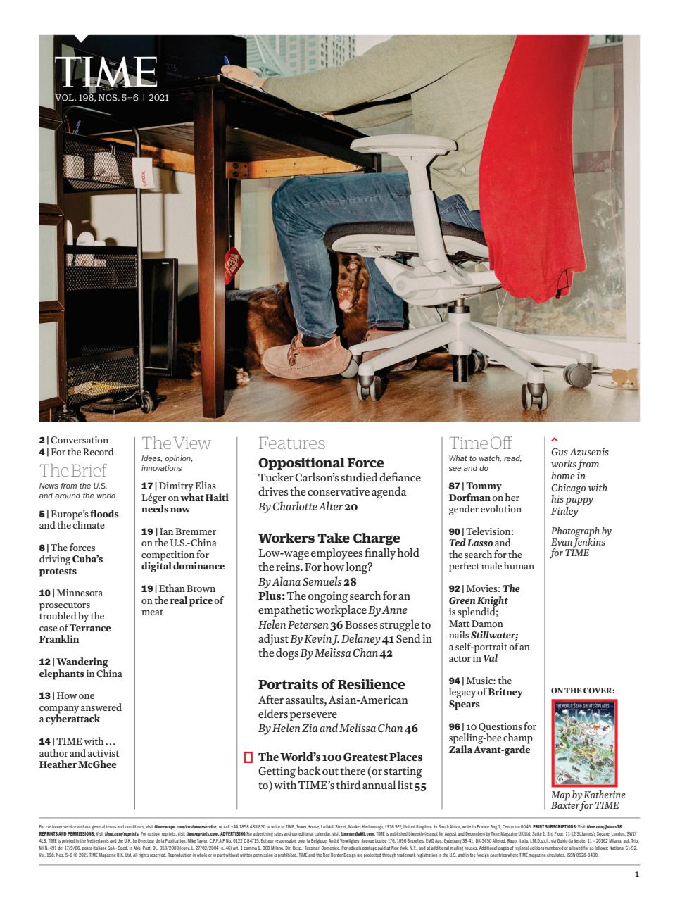 TIME Magazine Europe Preview Pages