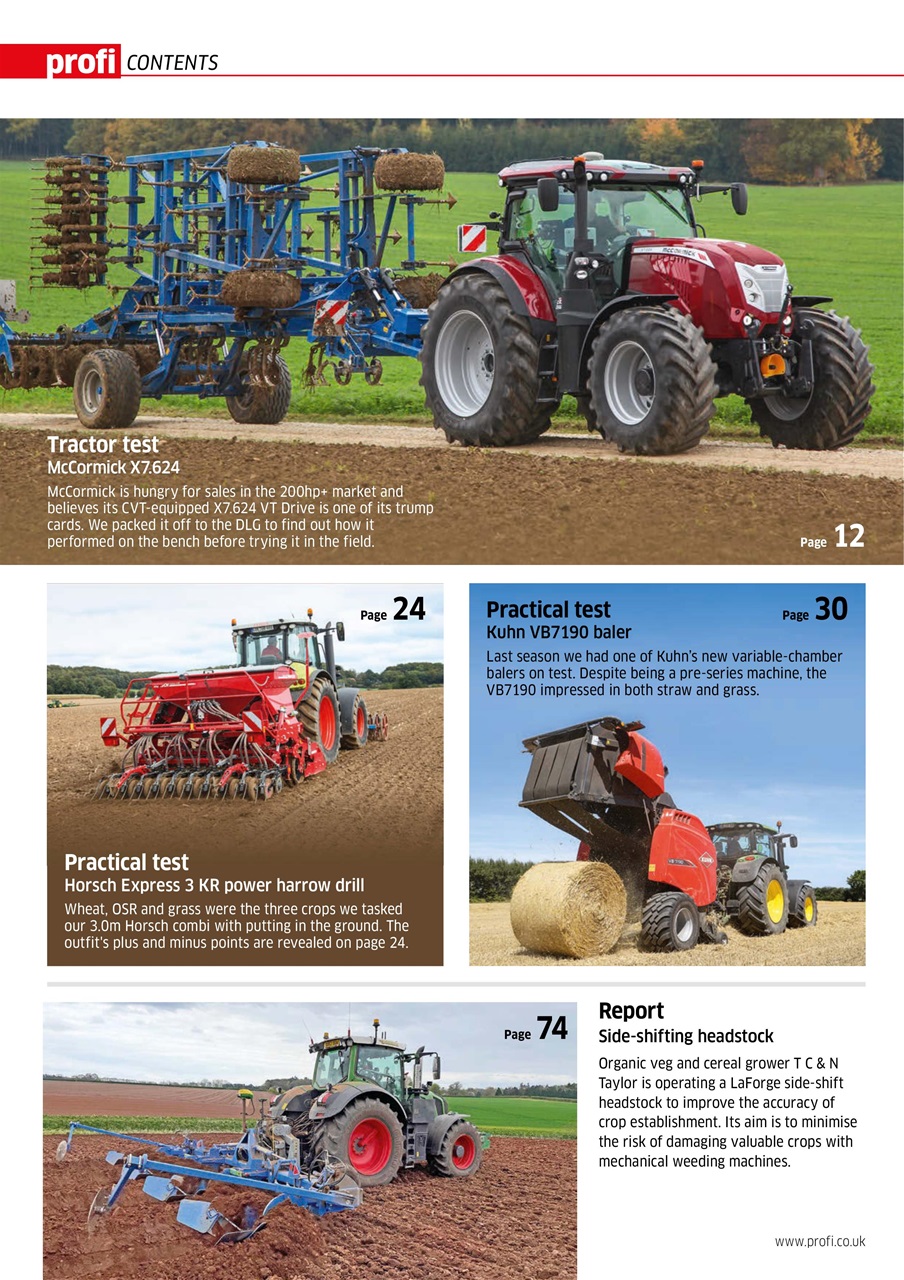 Profi International Preview Pages