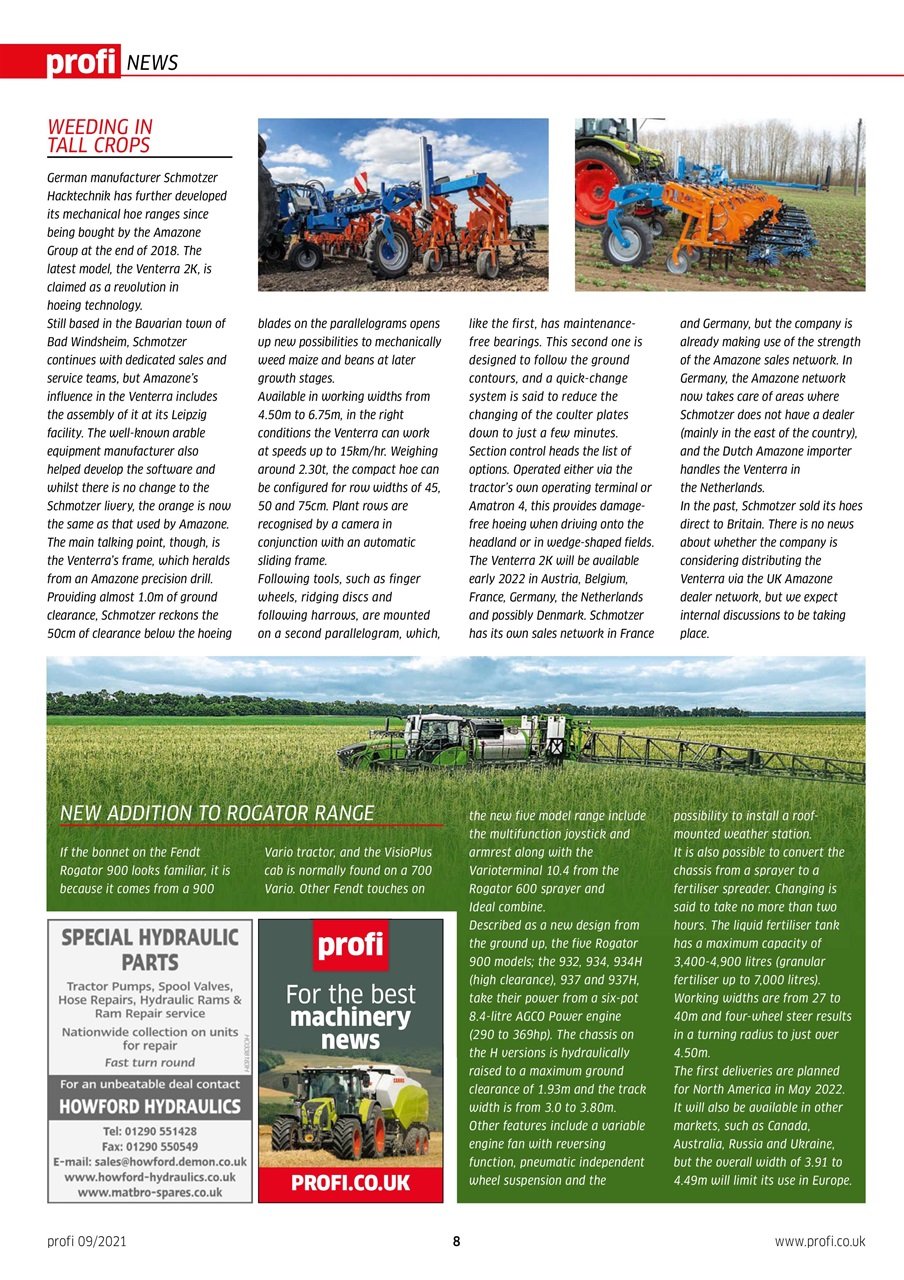 Profi International Preview Pages