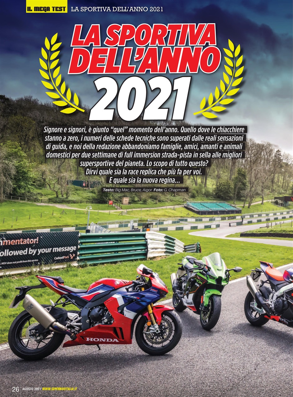 Superbike Italia Preview Pages