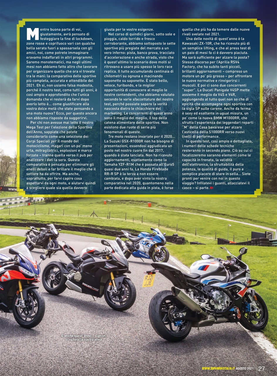 Superbike Italia Preview Pages