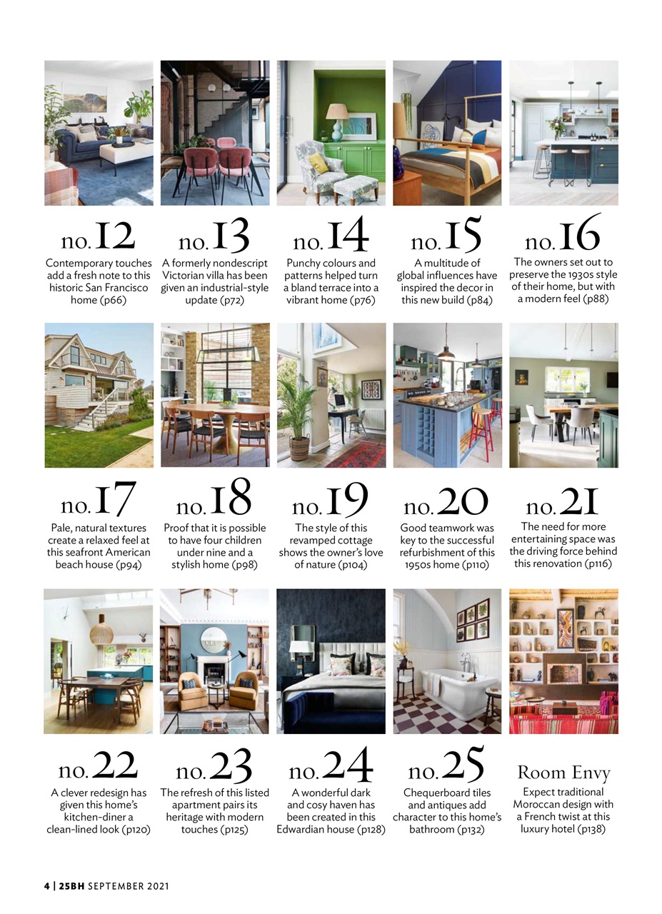 25 Beautiful Homes Preview Pages