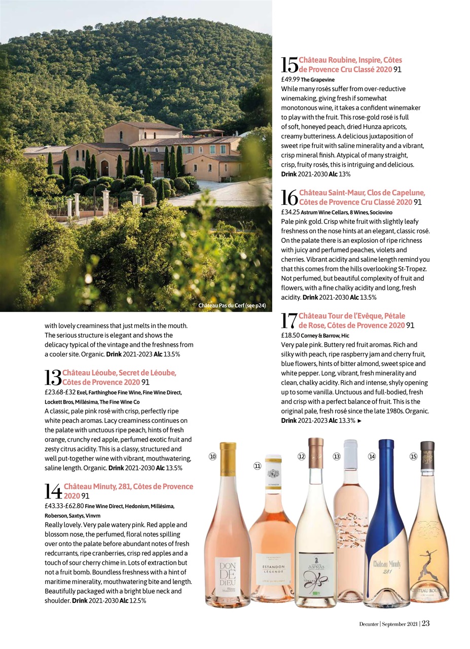 Decanter Preview Pages