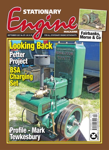 Stationary Engine issue 