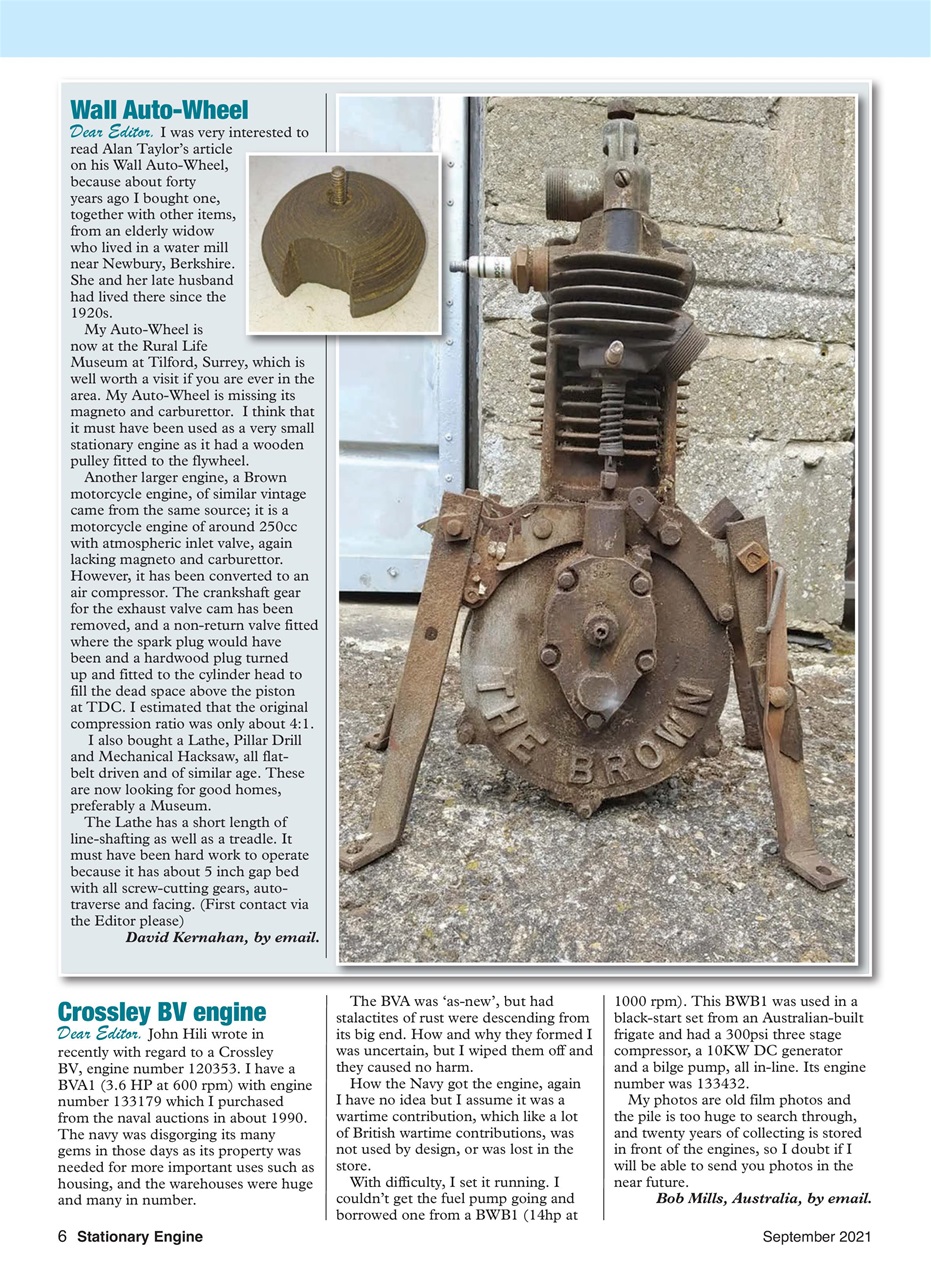 Stationary Engine Preview Pages