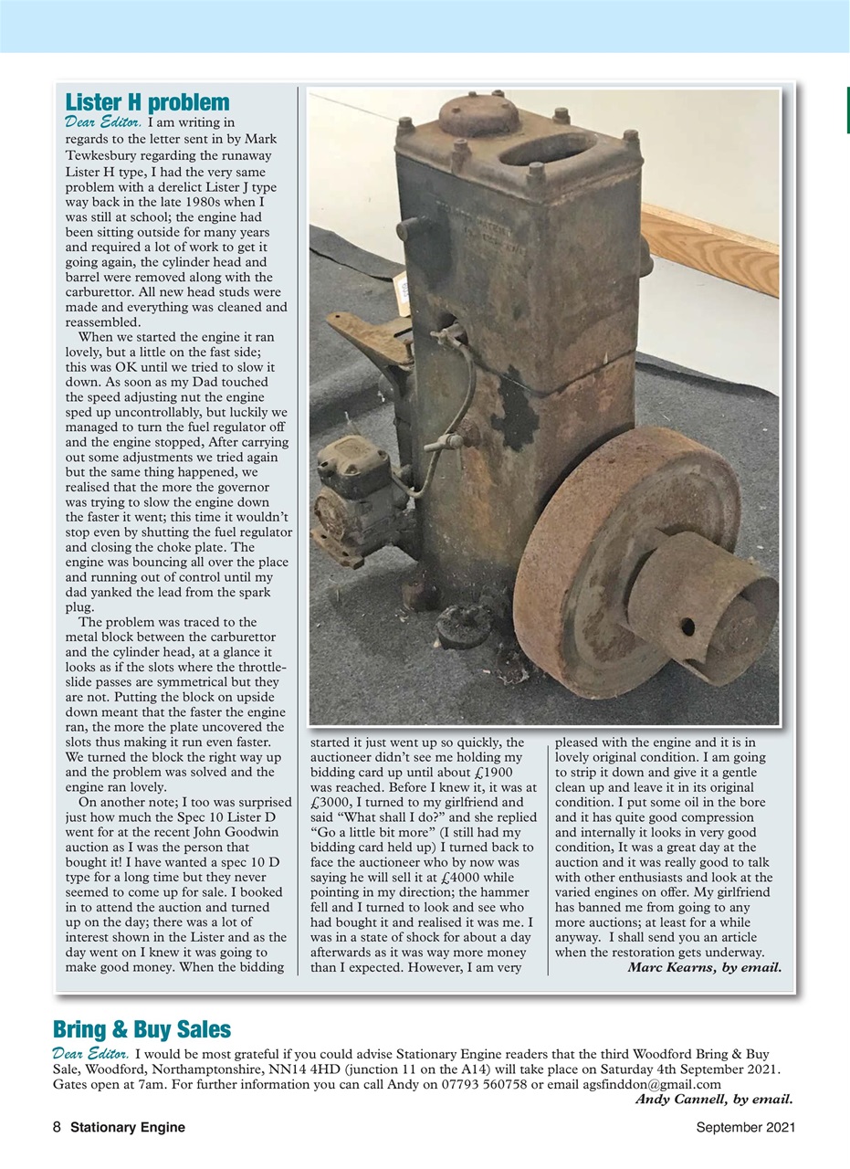 Stationary Engine Preview Pages